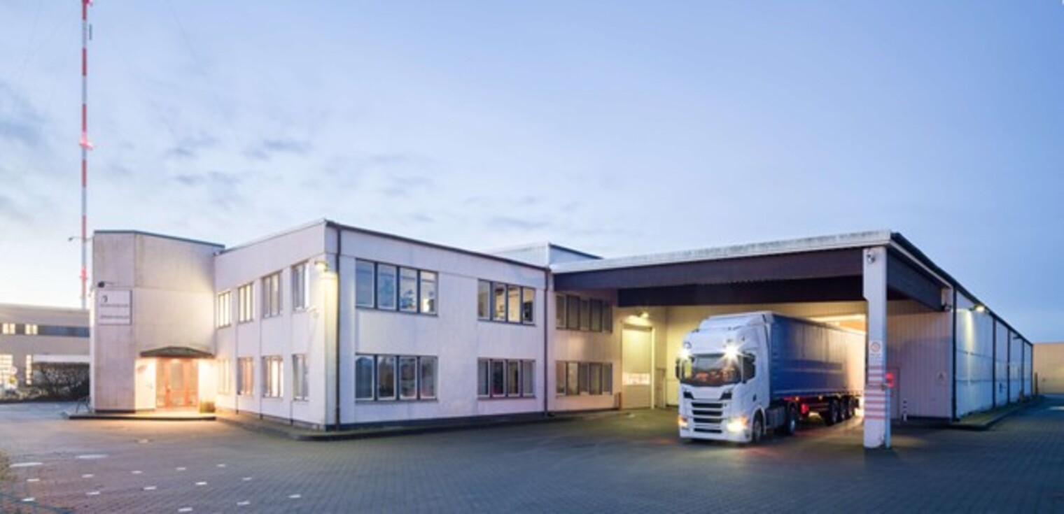 moderner Gewerbepark in Hamburg-Billbrook